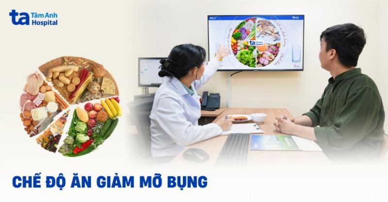 Tầm quan trọng của việc kết hợp bài tập giảm mỡ bụng với chế độ dinh dưỡng lành mạnh